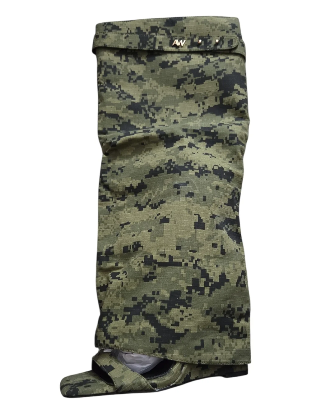 Azalea Wang Women’s Heeled Boots in Digital Olive Camo Size 11 - Picture 3 of 9